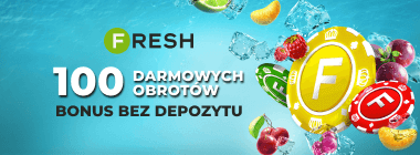 Fresh Casino bonus bez depozytu za rejestrację